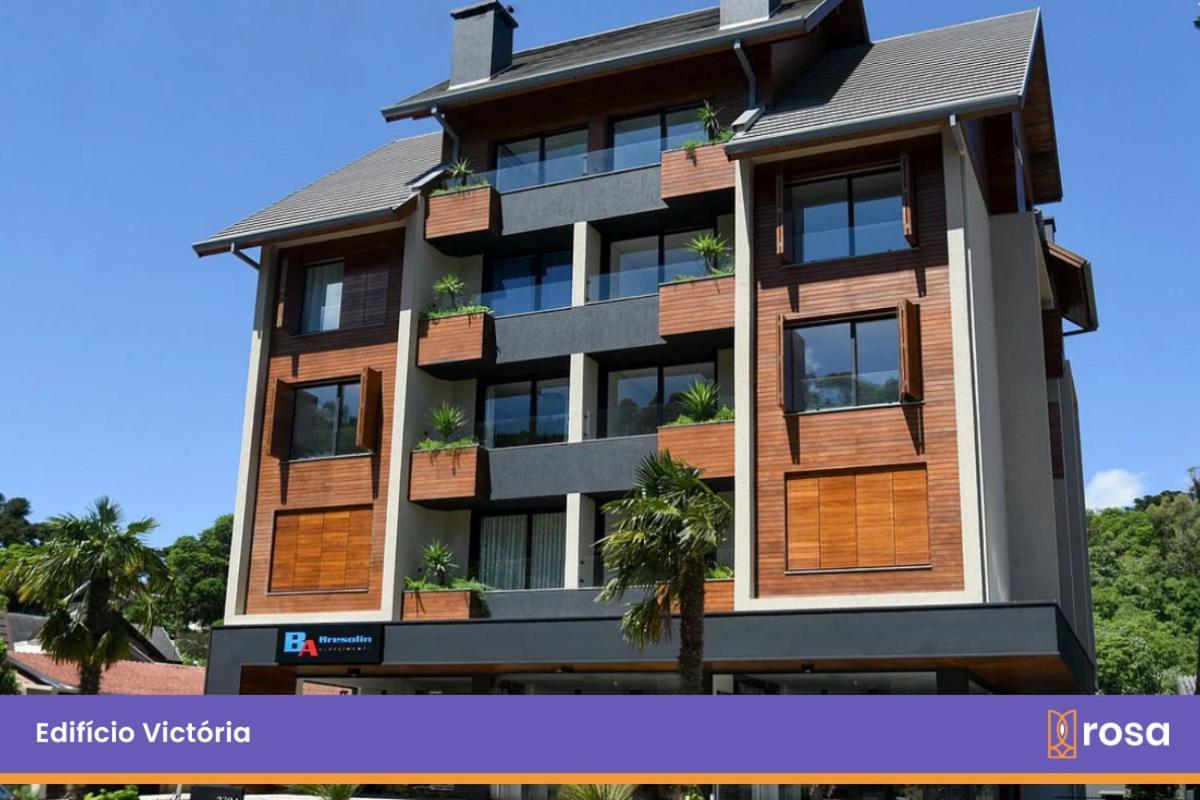 Rosa Apartamento Centro Victória Blue e Green Gramado Exterior foto