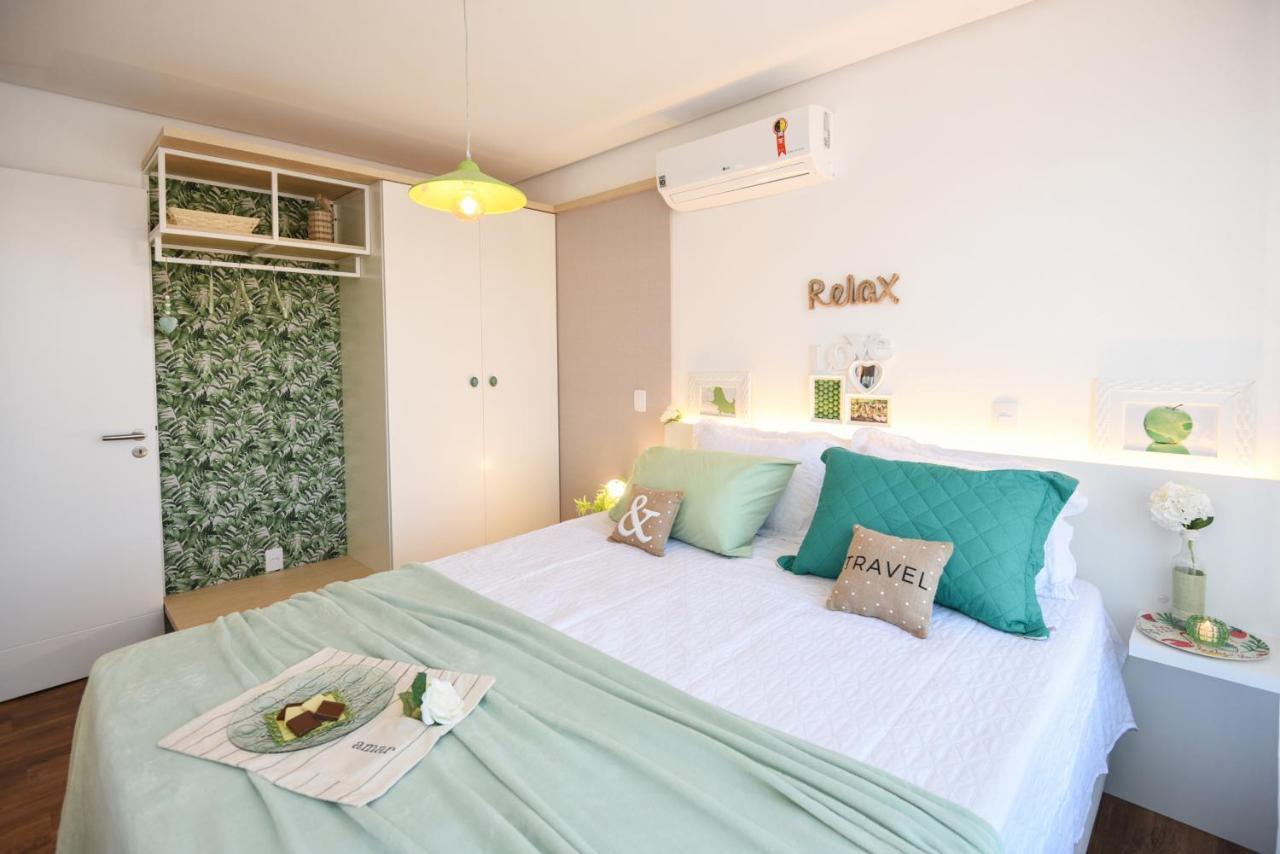 Rosa Apartamento Centro Victória Blue e Green Gramado Exterior foto